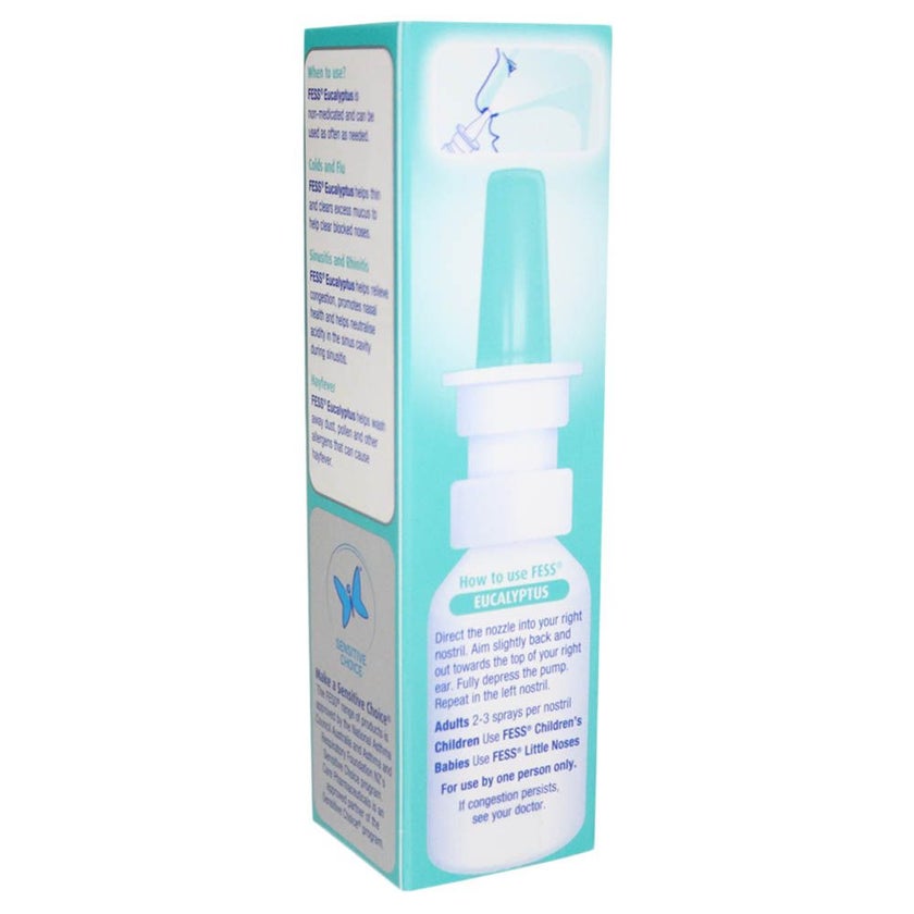 Fess Eucalyptus Nasal Saline Spray 30ml