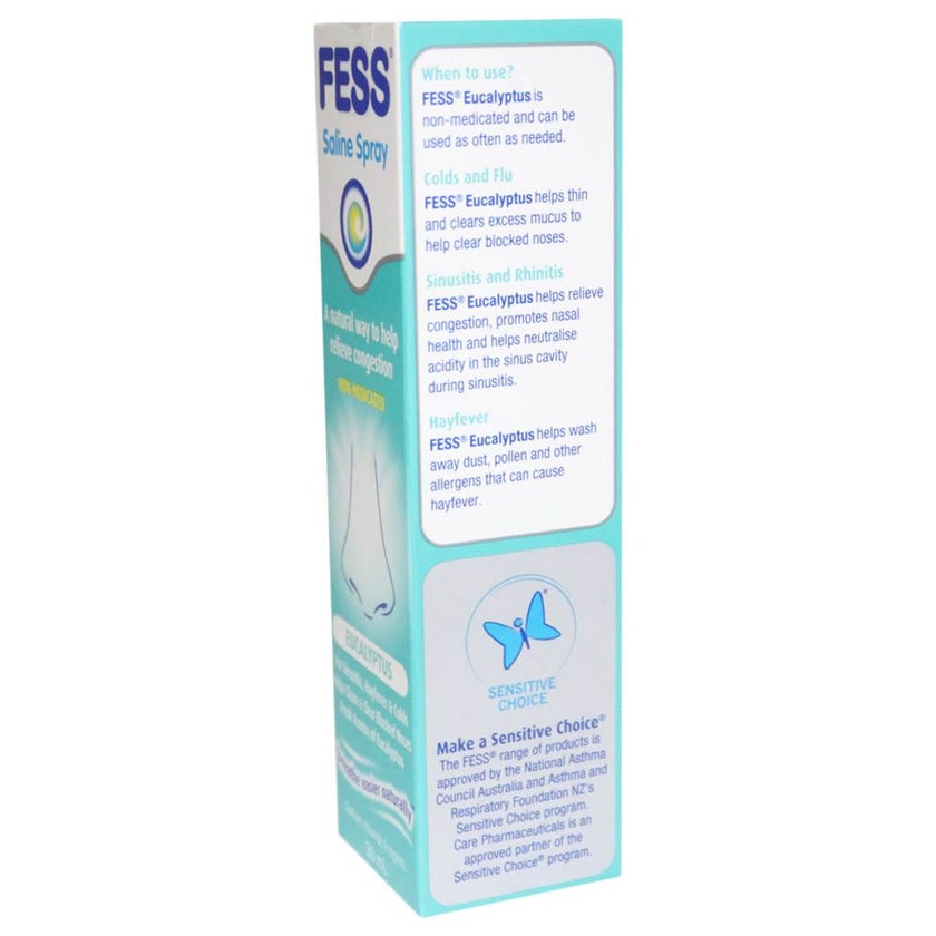 Fess Eucalyptus Nasal Saline Spray 30ml