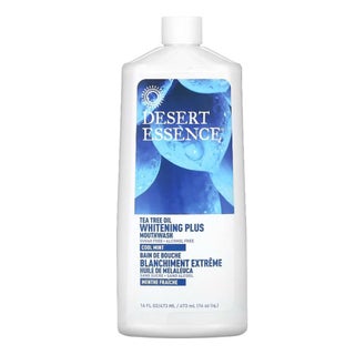Desert Essence Natural Tea Tree Oil Whitening Plus Mouthwash 473ml