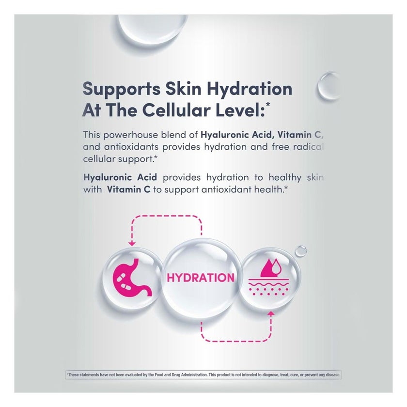 NeoCell Hyaluronic Acid Blueberry Liquid With Vitamin C For Skin & Joints 473ml