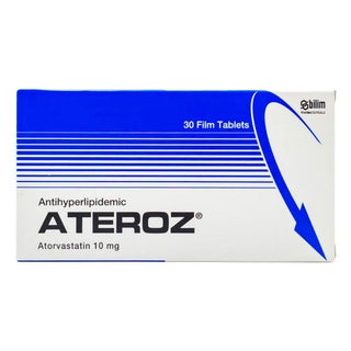 Ateroz 10mg Tablets, Pack of 30's