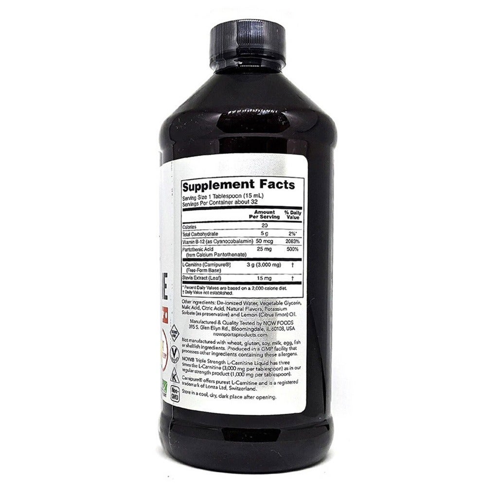 now l carnitine 3000 mg Sports Triple Strength 3000mg L-Carnitine Liquid For Energy & Fitness Support 473ml apbl Size:30 ml x 3 IV and Nebulized Glutathione: