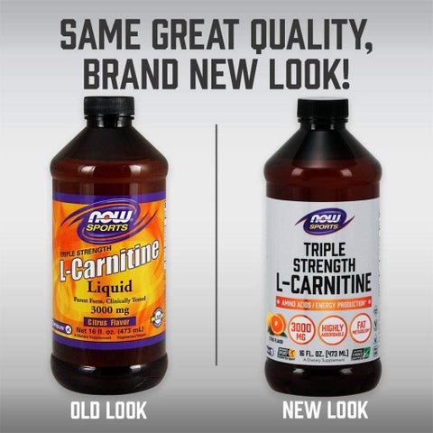 now l carnitine liquid reviews Sports Triple Strength 3000mg L-Carnitine For Energy & Fitness Support 473ml NUTREND Carnitine 100000 - energy2025 Size:500 mg / 30 capsules