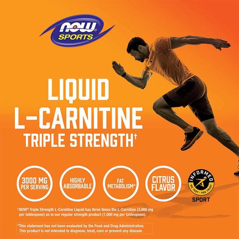 now triple strength l carnitine Sports 3000mg L-Carnitine Liquid For Energy & Fitness Support 473ml Digestion and Probiotics Size:240 Softgelss NAD+ vs Peptides: The