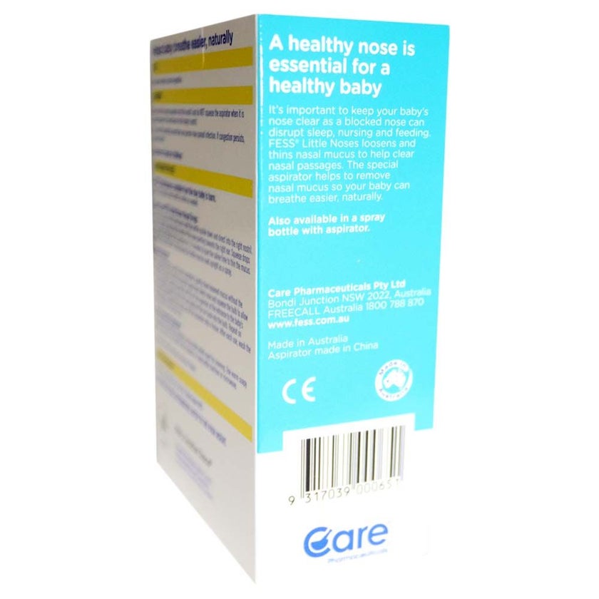 Fess Little Noses Saline Nasal Drops 25ml