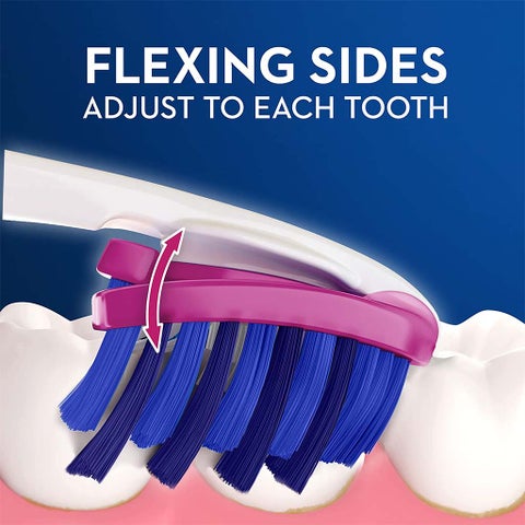 Oral-B 3D White Luxe Pro-Flex Medium Manual Toothbrush Medium