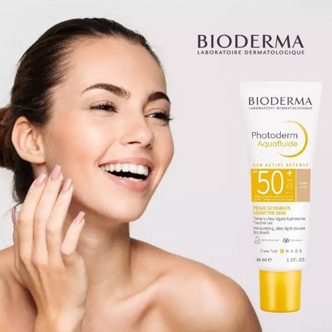 Bioderma Photoderm Aquafluid SPF 50+ Light Tinted Sunscreen 40ml