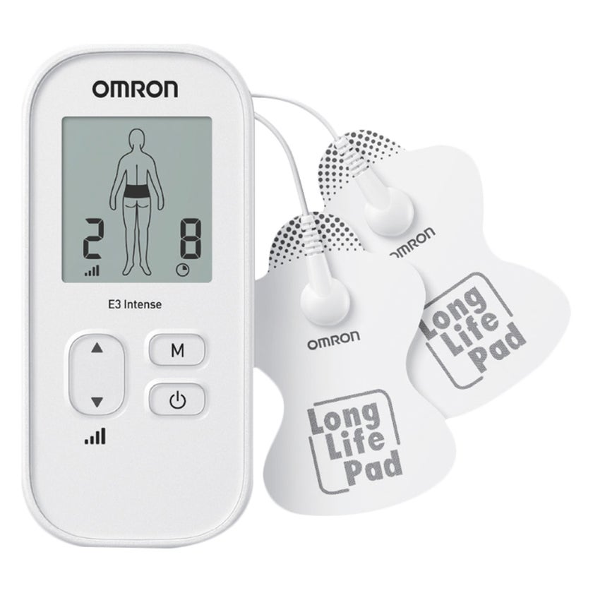 Omron Pain Reliever Portable E3 Intense TENS Massager - HV-F021-EV