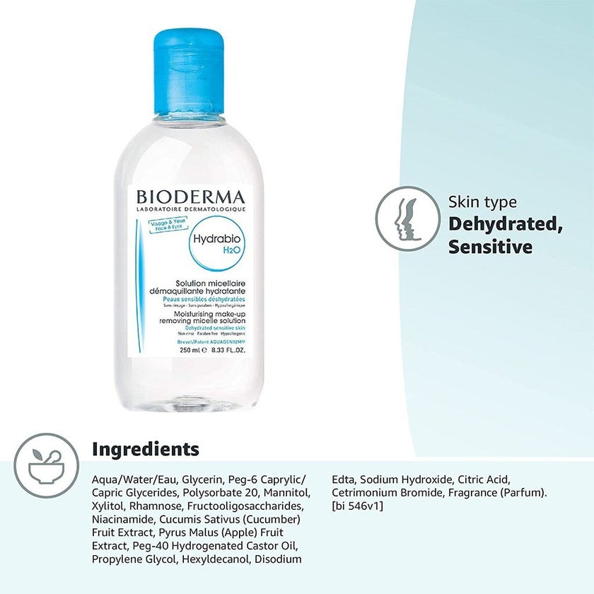 Bioderma Hydrabio H2O 250ml