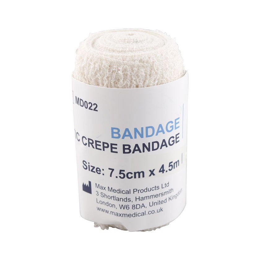 Max Cotton Crepe Bandage 7.5cm x 4.5m