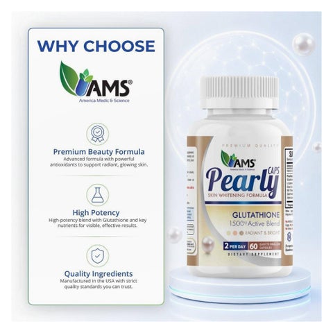 glutathione pills skin whitening reviews AMS Pearly Capsules - 60 Capsules Gluta White L Glutathione Capsules DHC Collagen Gummy:Collagen Gummies - Kyoho BPC-157 – American Select