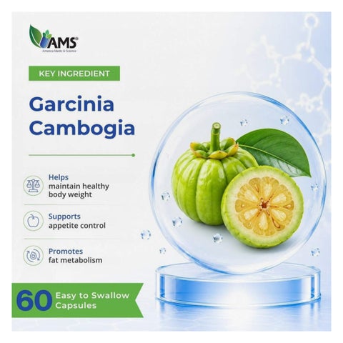 AMS Raspberry Ketone Lean Capsules, Weight Management - 2 x 60 Capsules