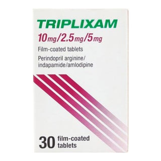 Triplixam 10mg./2.5mg/5mg Film Coated Tablets, Pack of 30’s