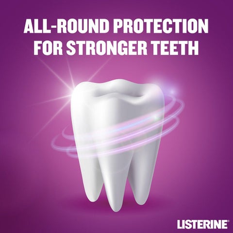 Listerine Total Care Teeth Protect Mild Taste Fluoride Mouthwash With Zero Alcohol 500ml