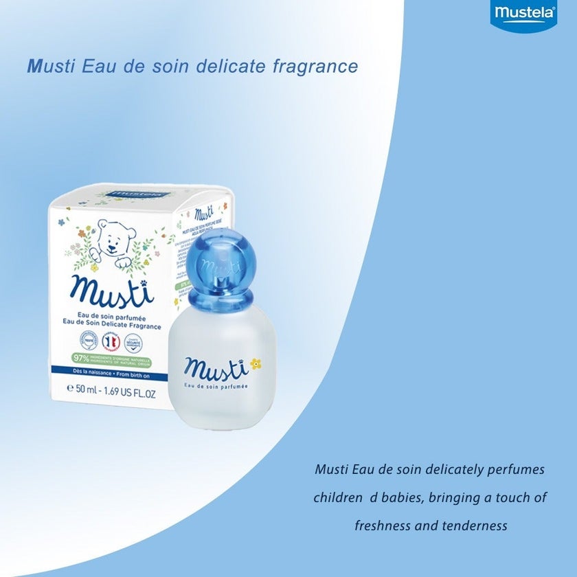 Mustela Musti Eau De Soin Delicate Baby Fragrance 50ml