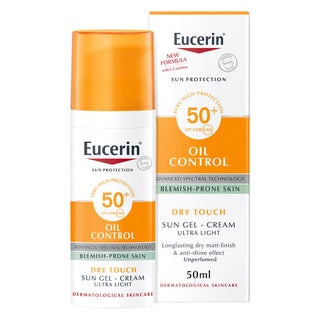 Eucerin Oil Control SPF 50+ Dry Touch Sunscreen Gel Cream 50ml