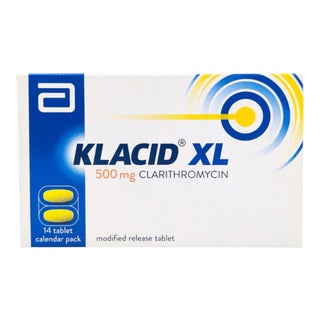 Klacid XL 500mg Tablets, Pack of 14's