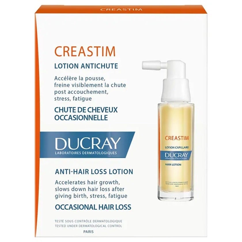 Ducray Creastim Reactiv Anti-Hair Loss Lotion 30ml, Pack of 2's