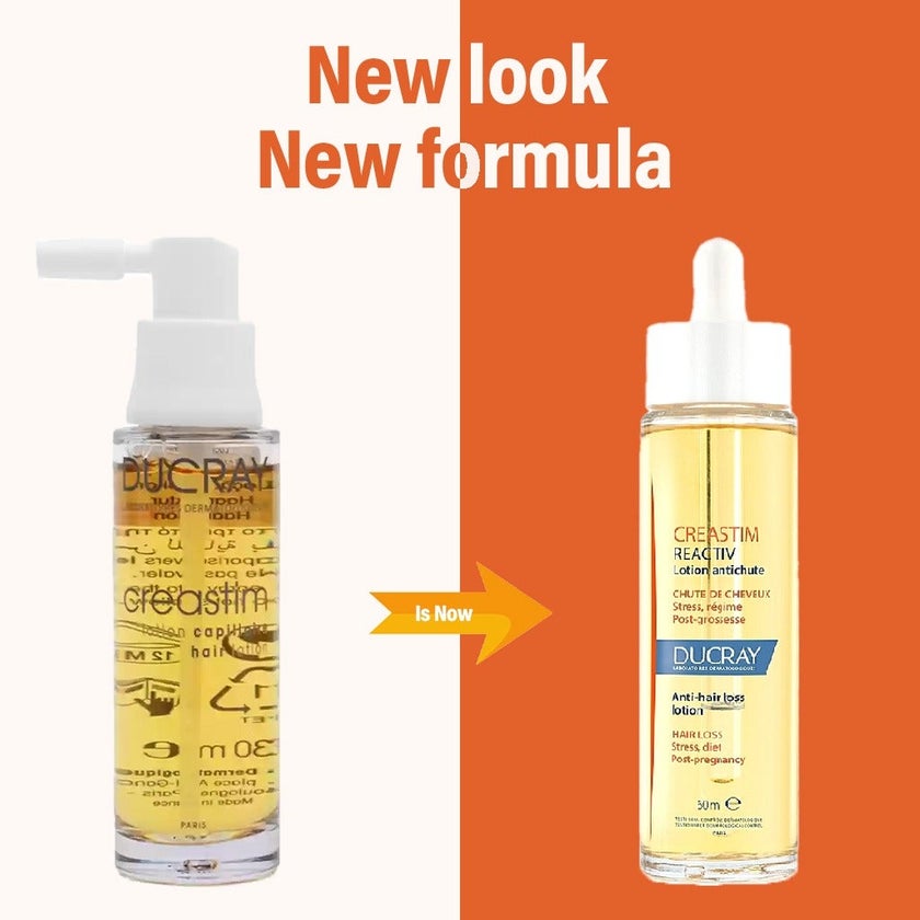 Ducray Creastim Reactiv Anti-Hair Loss Lotion 30ml, Pack of 2's