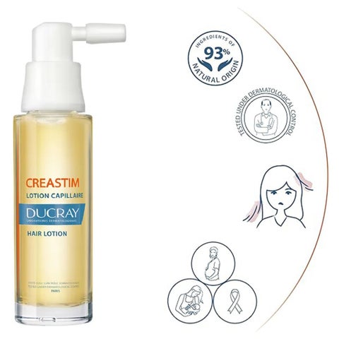 Ducray Creastim Reactiv Anti-Hair Loss Lotion 30ml, Pack of 2's