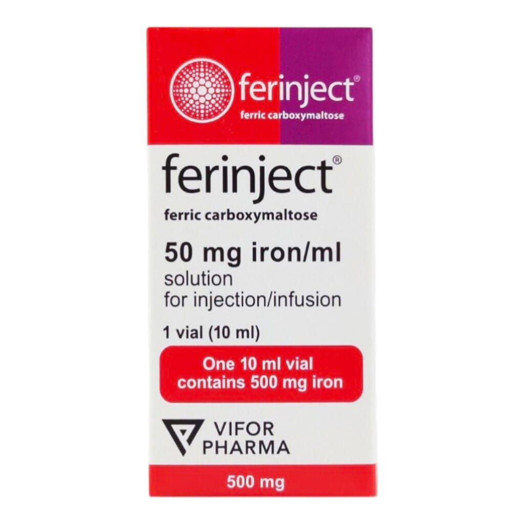 Mefer Inj Ferinject 50mg/ml IV Injection Vial 10ml - myAster