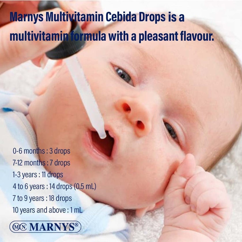 Marnys Cebida Vitamin Drops 30ml