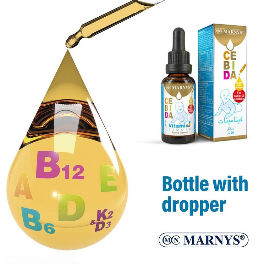 Marnys Cebida Vitamin Drops 30ml
