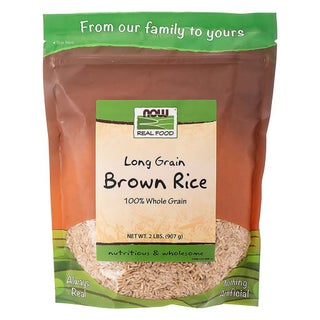 Now Long Grain Brown Rice Natural, Nutritious & Wholesome 908g