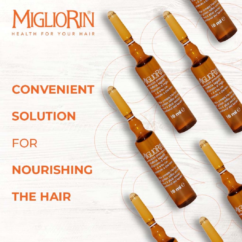 Migliorin Hair Phials 100ml, Pack of 10's