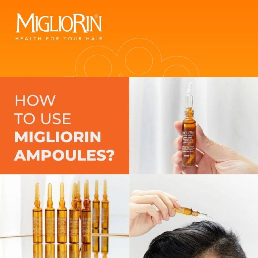 Migliorin Hair Phials 100ml, Pack of 10's