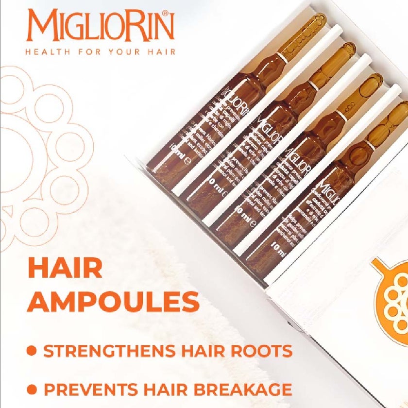 Migliorin Hair Phials 100ml, Pack of 10's