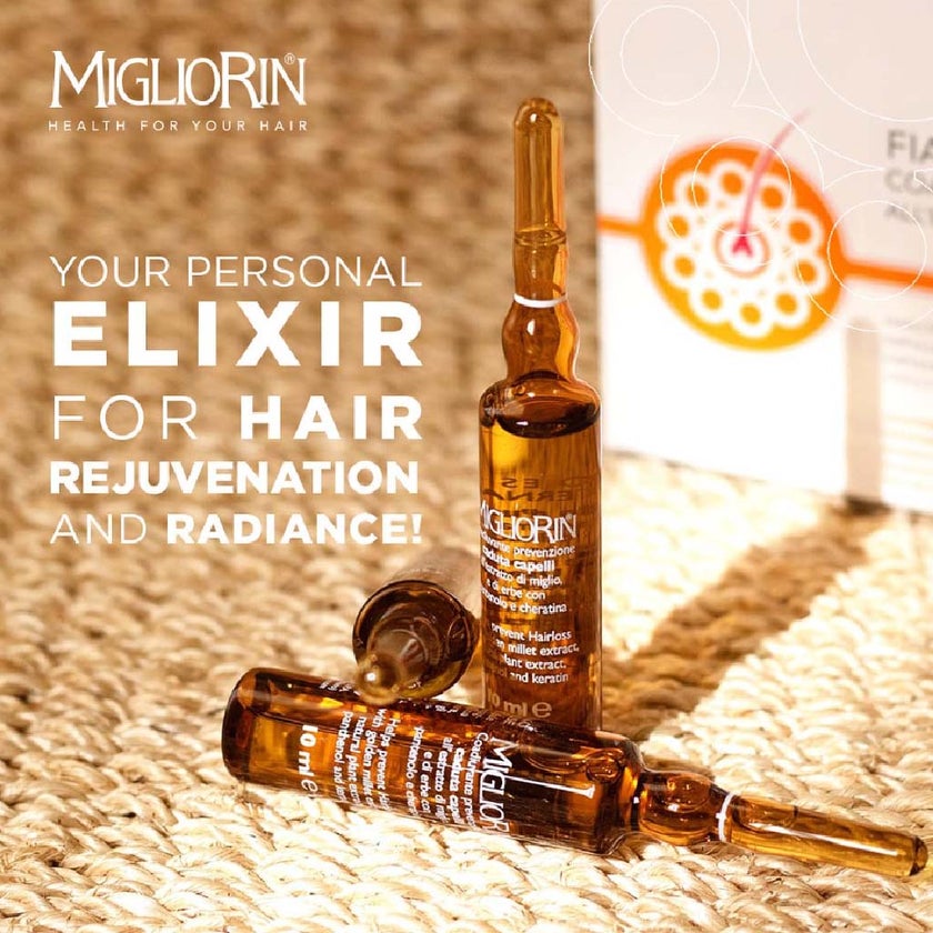 Migliorin Hair Phials 100ml, Pack of 10's