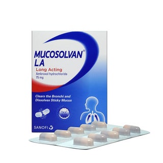 Mucosolvan Long Acting 75mg Capsules, Pack of 10's