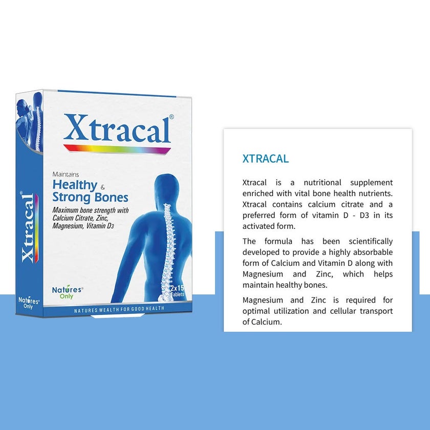 Xtracal Tablets, Pack of 30's
