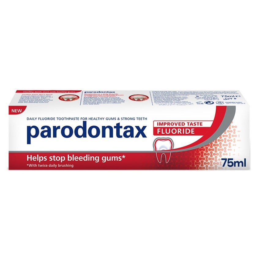 Parodontax Fluoride Toothpaste for Bleeding Gums 75ml