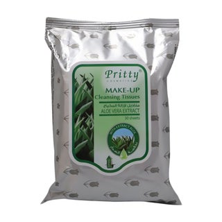 Pritty Make Up Cleansing Tissues Aloe, Pack of 30's