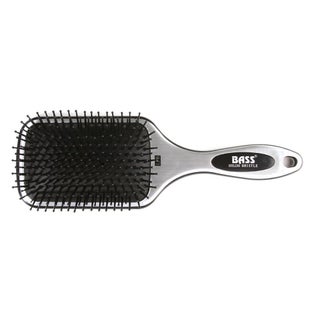 Bass Large Square Paddle Nylon Bristle Brush LPB