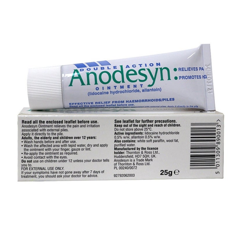 Anodesyn Double Action Ointment 25g