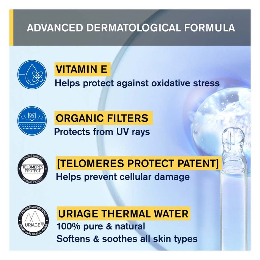 Uriage Bariesun SPF 50+ Sunscreen & Moisturizing Kids Spray For Sensitive Skin 200ml