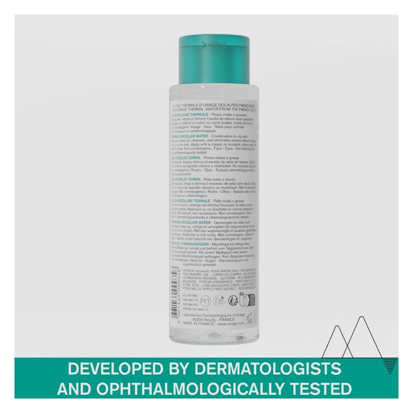 Uriage Thermal Micellar Water With Apple Extract For Combination To Oily Skin 250ml