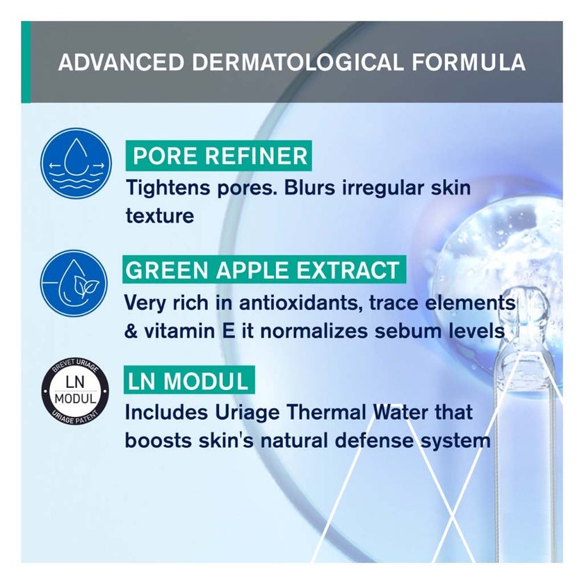 Uriage Thermal Micellar Water With Apple Extract For Combination To Oily Skin 250ml