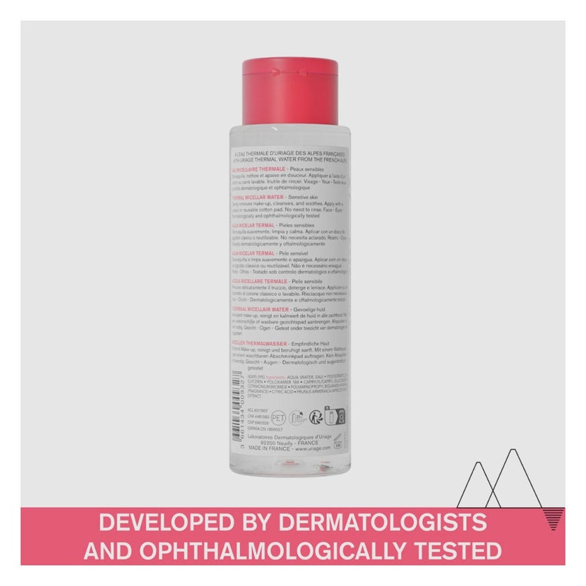 Uriage Thermal Micellar Water With Apricot Extract For Sensitive Skin 500ml 