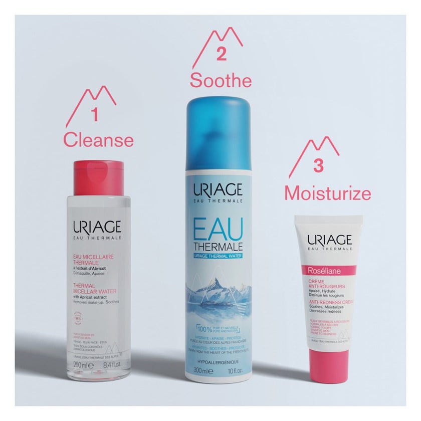 Uriage Thermal Micellar Water With Apricot Extract For Sensitive Skin 500ml 