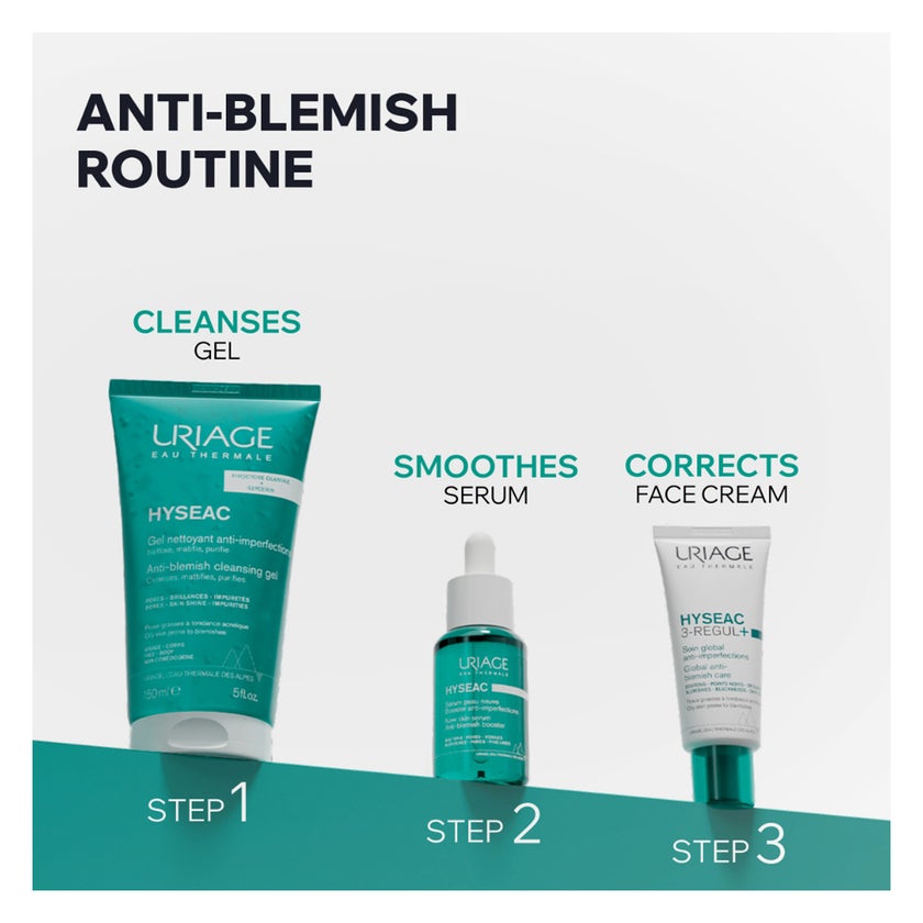 Uriage Hyseac 3-REGUL+ Global Anti Blemish Care, Oily Skin - 30ml