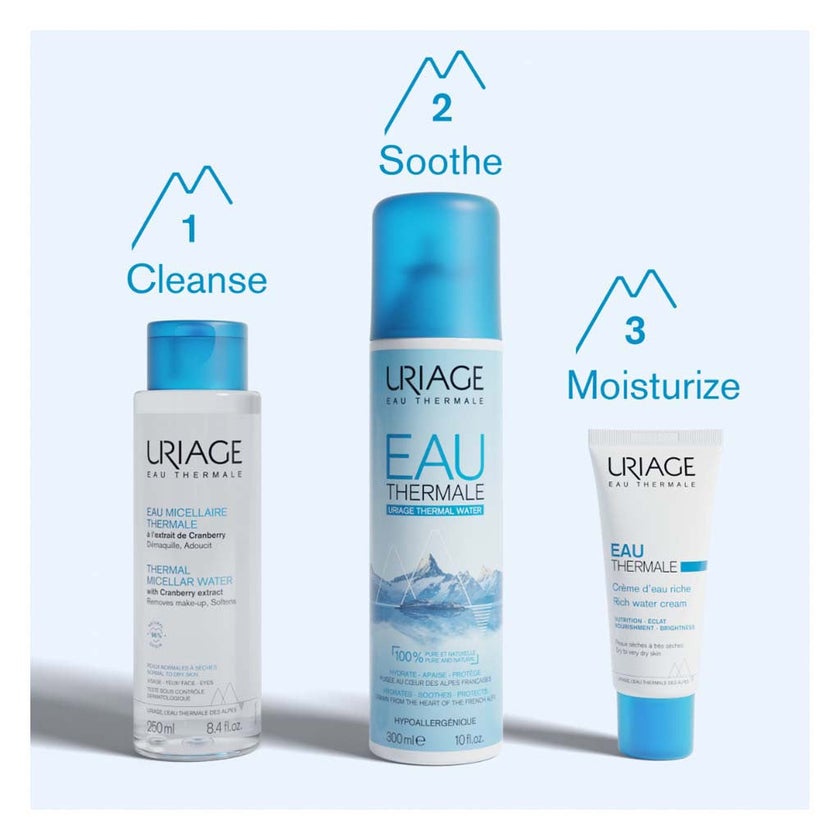 Uriage Thermal Micellar Water With Cranberry Extract For Normal To Dry Skin 250ml