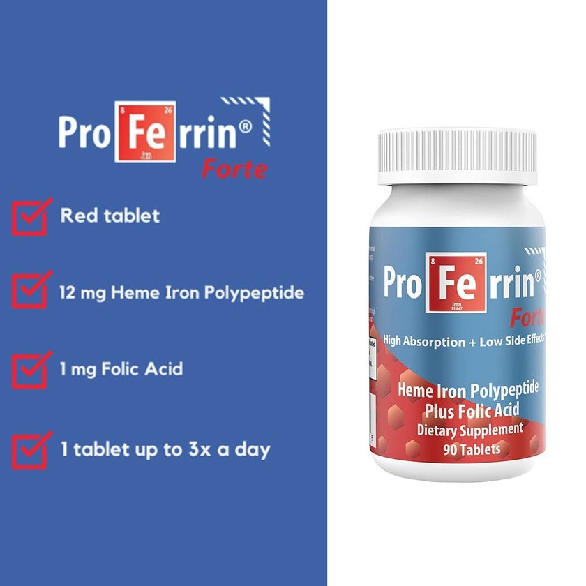 Proferrin Forte Tablets, Pack of 30's
