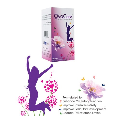 Ovacure Women's Supplement Tablets - 2 x 60 Tablets