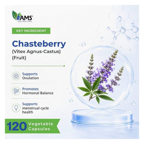AMS Ova-Max Women Fertility Capsules - 2 x 120 Capsules