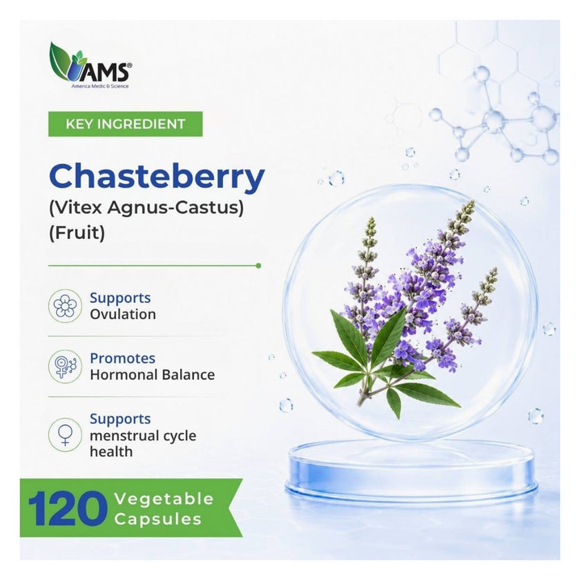 AMS Ova-Max Women Fertility Capsules - 120 Capsules