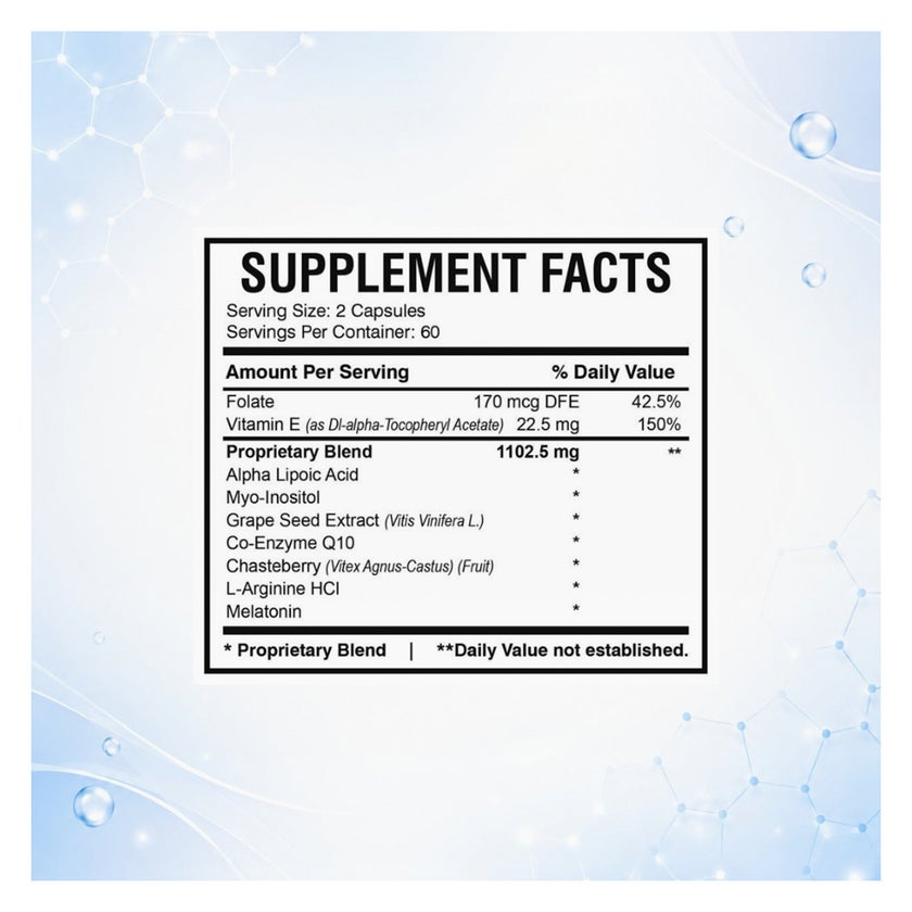 AMS Ova-Max Women Fertility Capsules - 120 Capsules